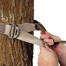 strap remaining after you have secured the strap to the tree www.summitstands.