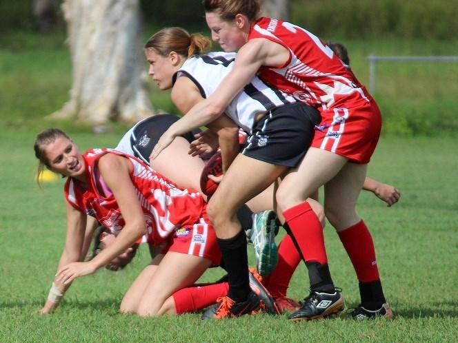 Page 3 AFL Mackay Newsletter Mackay AFL Ladies AFL Mackay Women s League Competition Game Report 31 st May 2014 Saturday 31 st May we witnessed another fantastic display of Women s AFL when the
