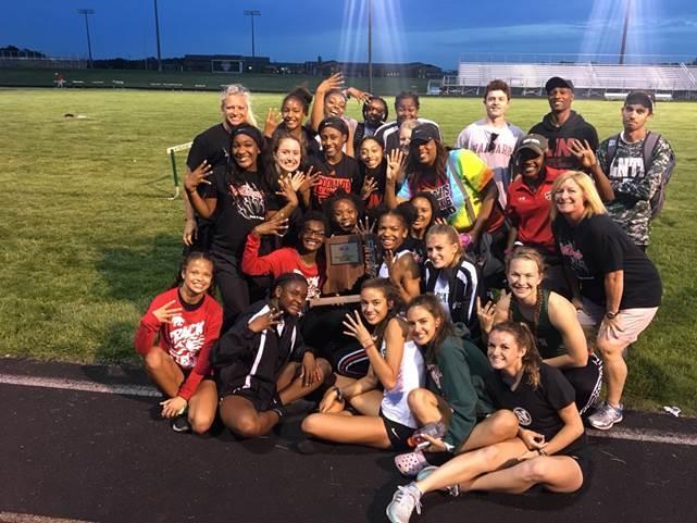 Girls Track & Field: The girls team won its 4 th consecutive IHSAA Sectional championship last week at Pendleton Heights.