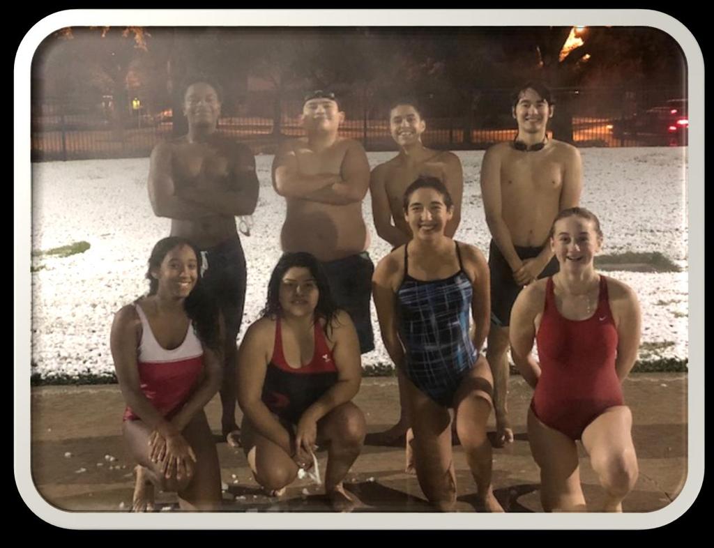 Our Stafford High Swim Team was at the Stafford Municipal
