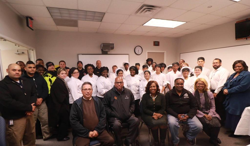 STAFFORD MSD PREPARES MEAL FOR STAFFORD FIRST RESPONDERS The Stafford Culinary Arts Program, along with Stafford MSD CFO Daniel Flores and Stafford MSD Superintendent Dr.