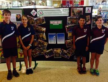 Please click on the school song link. State Education Week: Our school leaders very proudly represented Moranbah East State School at the display in Coles on Friday, to promote State Education Week.