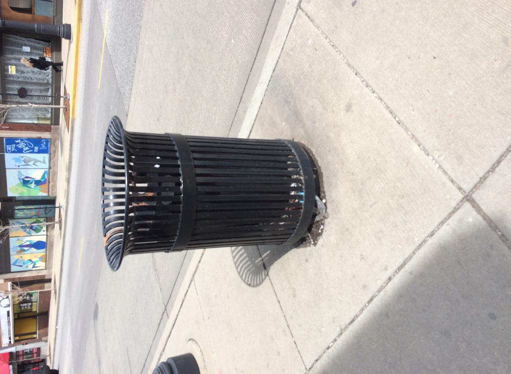 4 STOP LITTER WITH TRASH CANS $ 3 2,200 LOCATIONS: THROUGHOUT THE WARD To place decorative trash cans at various locations to discourage litter.