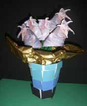 Have them gently bend hagfish and arrange the tissue paper to make their bouquet perfect.
