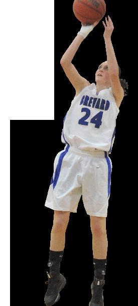 #24 Amber Roberts 2009-2010: Played in 27 games as a junior...scored 90 points, averaging 3.3 points per game, connecting on 29 of 82 field goal attempts for a 35.