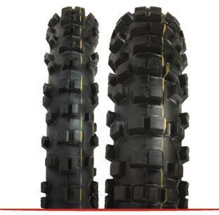 Intermediate tread design permits usage in changing soil conditions Reinforced sidewall construction for durability and traction on hard surfaces Available in Tackee compound for very poor traction