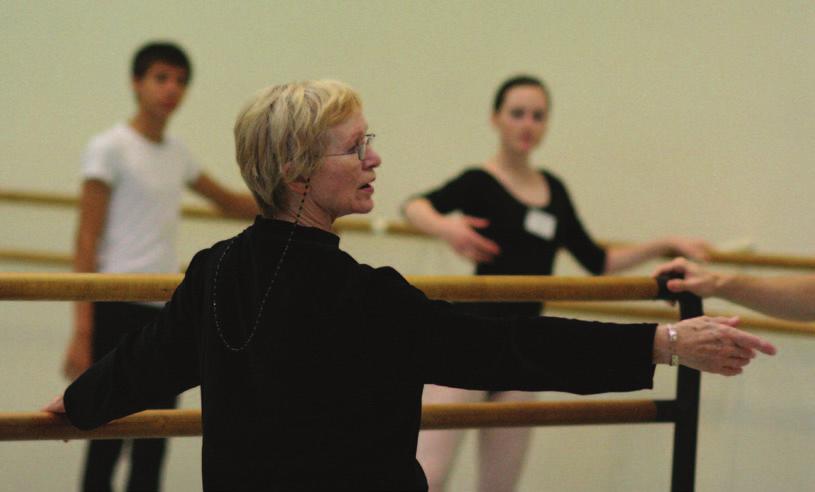 Is a judge for the American Academy of Ballet Performance Awards.