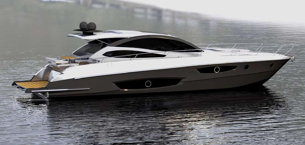 This is a yacht for the man who loves performance and great style.
