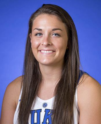 #23 REBECCA GREENWELL NOTES: Has hit a three-pointer in a career-best 15 straight contests to rank fifth in Duke history Leads Duke in three-pointers made (16), free throws made (24), free throw