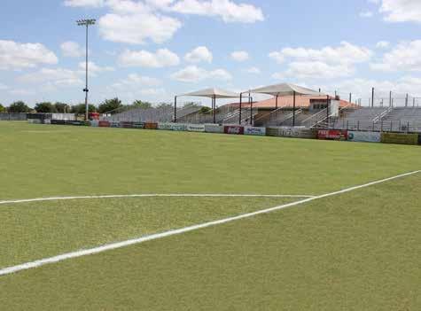 TAMIU Soccer Complex Considered one of the toughest places for opponents to play in the Heartland Conference, The TAMIU Soccer Complex has served as the home of the Dustdevil men s and women s soccer