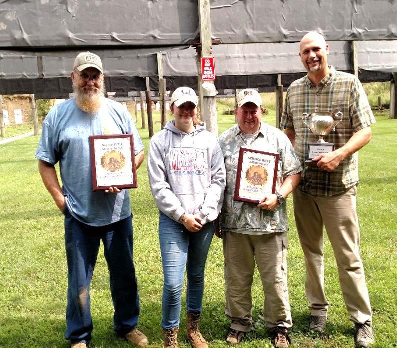 INDIANA STATE RIFLE AND PISTOL ASSOCIATION 100 Yard Reduced Course State Match FCVCC, August 18 th This was, as usual,