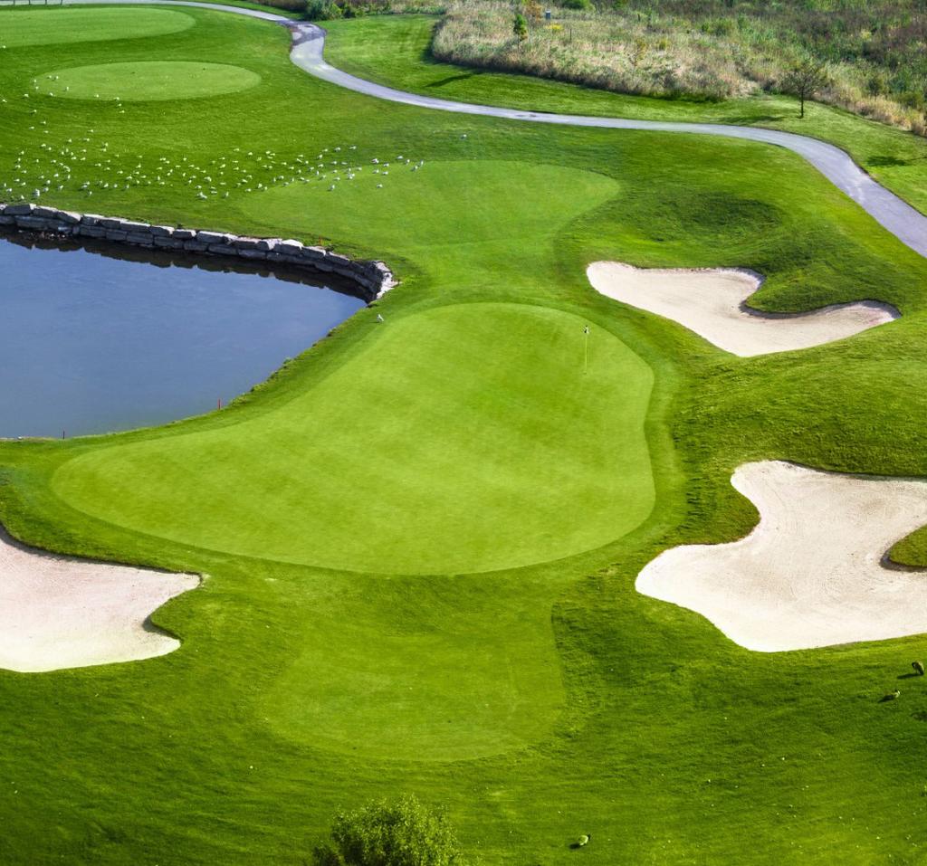 training facility with a 16-acre range and 11 golf holes. This unique training environment allows you to train in golf course conditions every day.