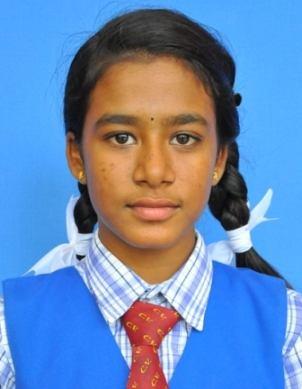Ishwariya G, 10-F is a multitasker with immense talent in sailing, wind surfing and athletics.