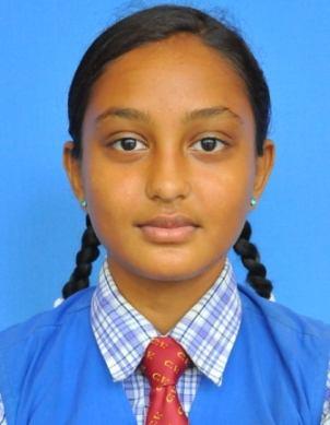 Harita S, 10-F is an enthusiastic basketball player who has been instrumental in the