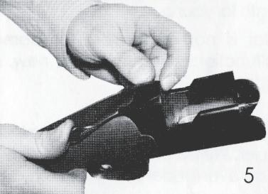 shotgun. The back trigger fires top barrel on over/under shotgun. With a selective trigger, the user determines which barrel is fired first by selecting it with the selector button.
