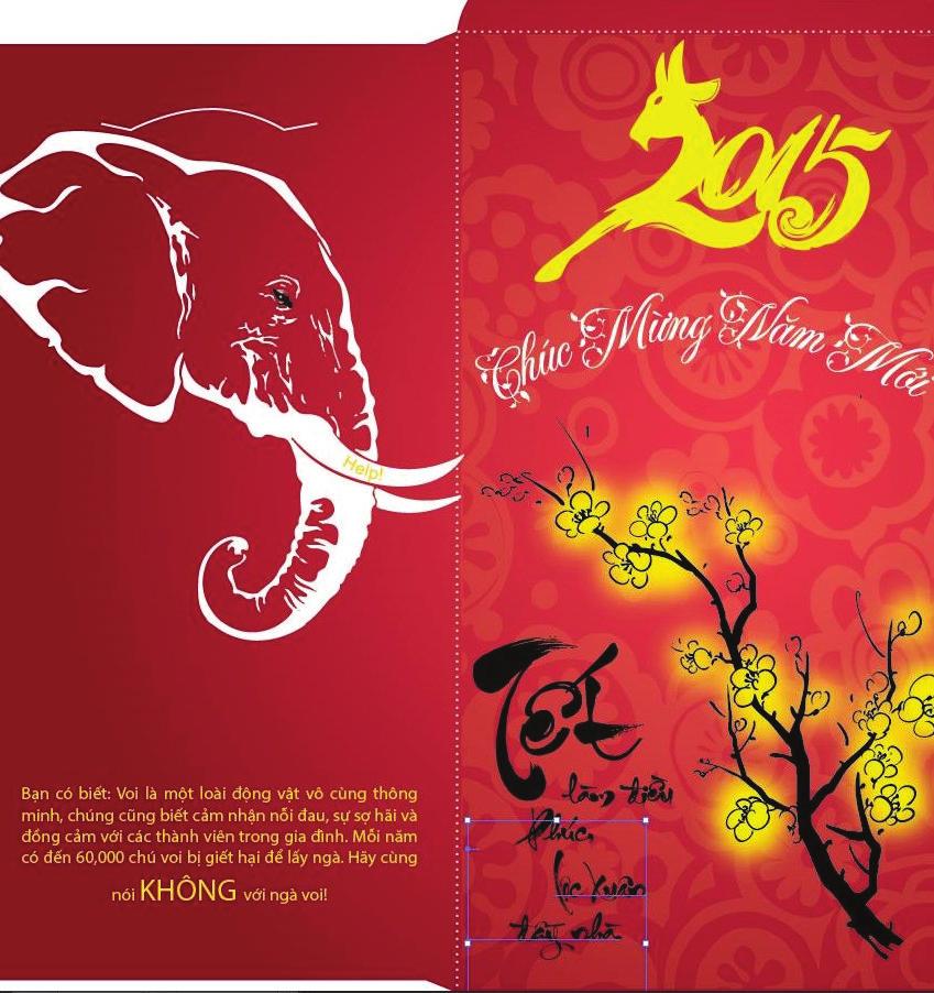Red Envelopes For our Vietnamese New Year campaign Breaking The Brand is delighted to be able to join forces with WildAct Viet Nam.