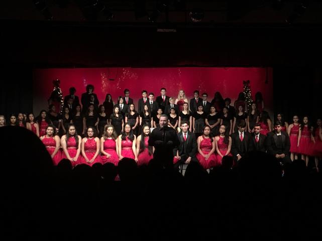 Last Friday night, our Troy Choirs directed by Mr. Mark Henson gave their annual Holiday Concert.