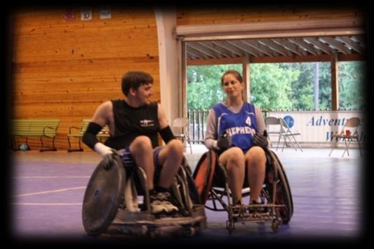 Quad Rugby Friday evening in the Pavilion Sign up This activity is only for individuals that have