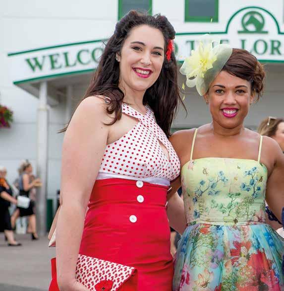 RACEDAYS 2018 LADIES NIGHT WEDNESDAY 18 JULY Dress to impress on Ladies Night, with live music at our most glamorous night of the year.