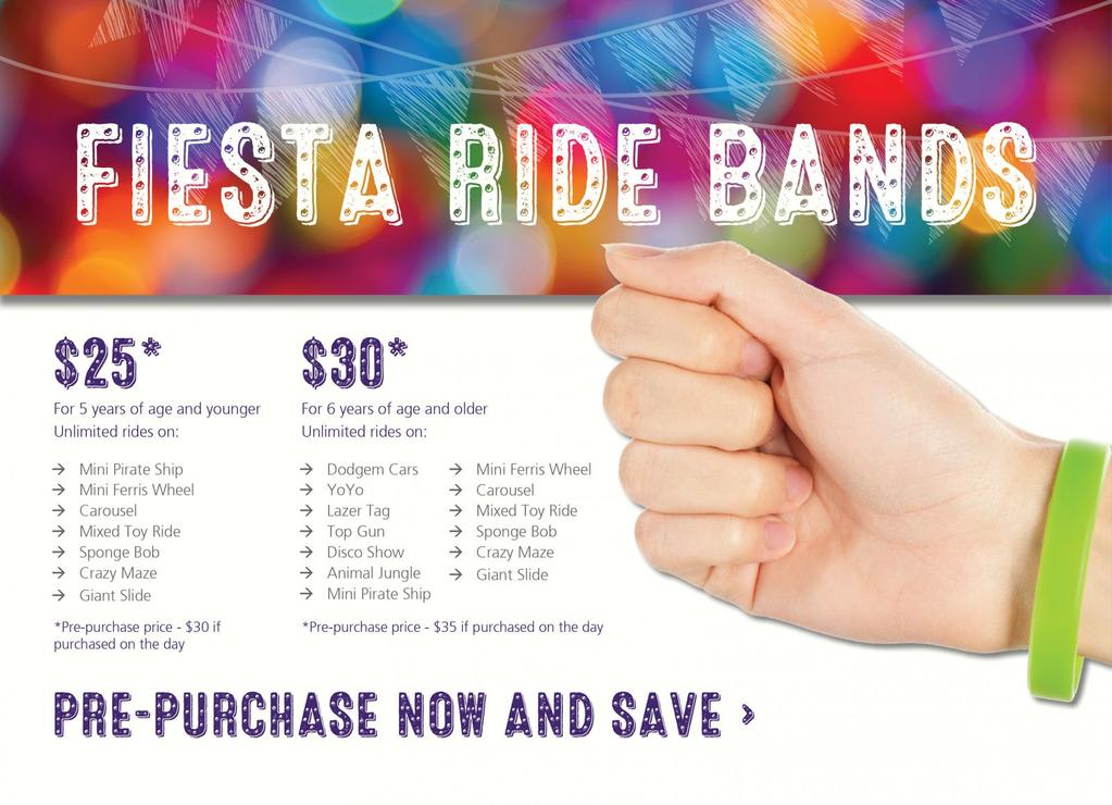 COMMUNITY Fiesta Ride Bands Copyright Trinity