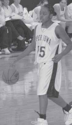 #15 ANDREA DOWNS 5-6 ~ Junior ~ Point Guard Chicago, Illinois Harlan High School 2007-08: Played in all 30 games, making 28 starts...led the team in points (11.6) and assists (5.3) per game.
