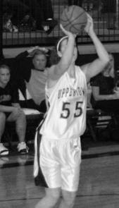 #45 ERIN JOHNSON 6-4 ~ Sophomore ~ Center Clarinda, Iowa Bedford High School 2007-08: Played in 14 games before suffering season ending foot injury High School: All-Conference in basketball.