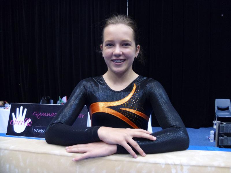 ! Meg Watts also competed with scores of 5th on floor and 6th on beam and a final placing of 7th overall.