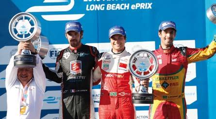 With everything giving the impression that the race was mainly decided, the Formula E surprise bag showed its face again and introduced the Minutes of penalties to the Long Beach eprix.