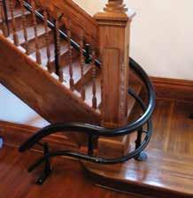 making less fastening into your staircase and less manpower to set the chassis for minimal disruption to you.