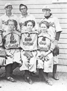 By 1934 the women s teams were gone. Men s minor league teams replaced them.