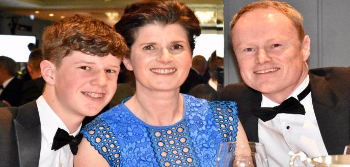 Fred Daly Ivan McLoughlin Junior Foresomes Robert Fitzpatrick Under 16 Interclub - John Clifford i Kenny Cup - Declan O Brien Sean McLoughlin pictured with his parents Patricia and