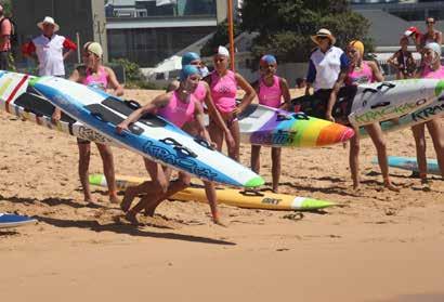 JUNIOR RESULTS Beach Relay: Collaroy A, Manly A, Queenscliff, Avalon, Manly B, Freshwater.