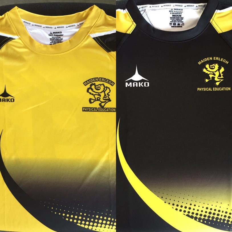 rugby and football kits for the new term.