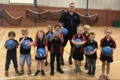 On the 6-4-18 we had James from Murray Bridge Basketball Association come to teach the 6/7 class some basketball, for our tournament coming up.