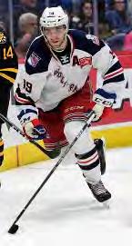 #19 Steven Fogarty, C Shoots right. 6-3, 210. Born: Chambersburg, PA 4/19/93 Acquired: Drafted in 3 rd rd. (72 nd ov.) by NY Rangers 2011 Regular Season Playoffs Year Team Lge.