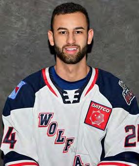 #24 Cristoval Boo Nieves, C Shoots left. 6-3, 210. Born: Syracuse, NY 1/23/94 Acquired: Drafted by NY Rangers 2 nd rd. (59 th ov.) 2012 Regular Season Playoffs Year Team Lge.