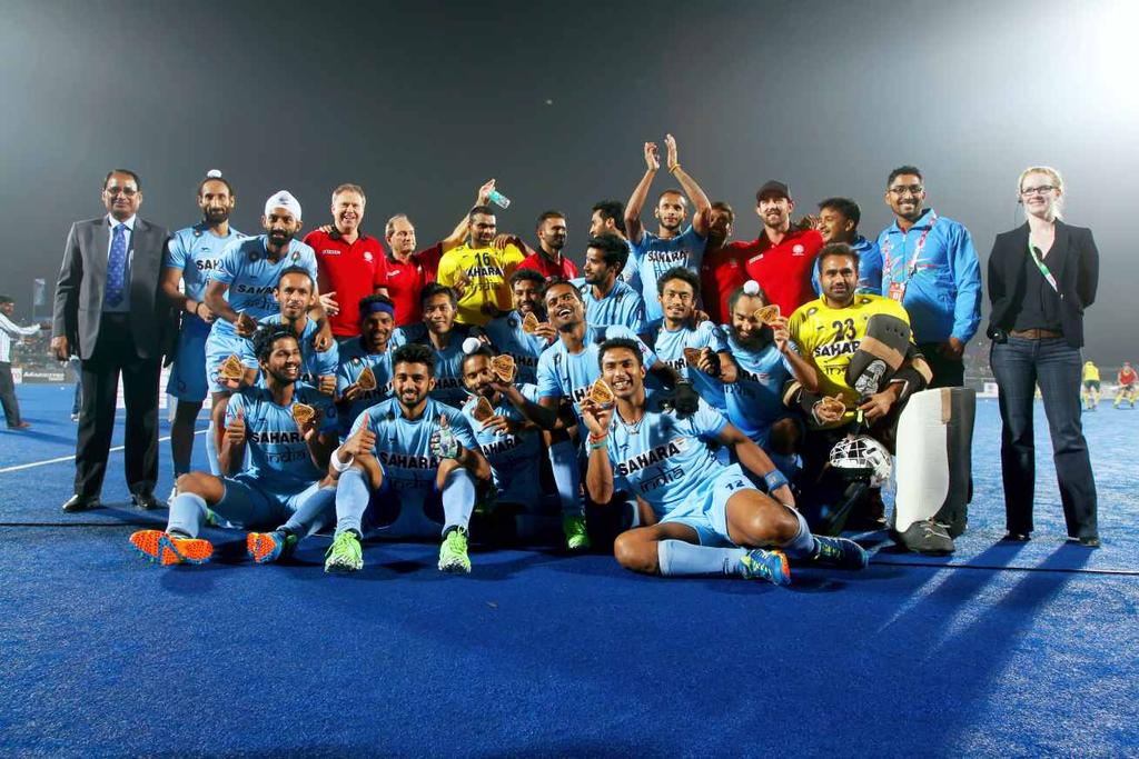 a high note for Indian Hockey.