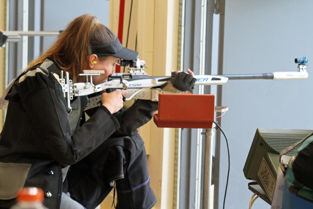 Sarah Beard Shines at National Championships By Bill Beard, Director - Central Three days after graduating from the Officers Basic Signal Corps Course at Ft.