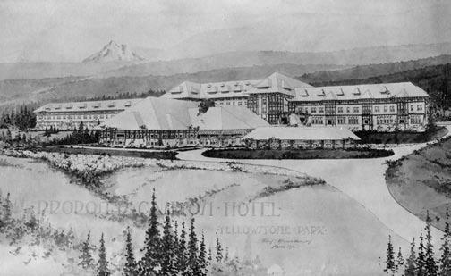 In 1904, the Old Faithful Inn, financed by the Northern Pacific Railroad and designed by architect Robert C. Reamer, opened at the Upper Geyser Basin.