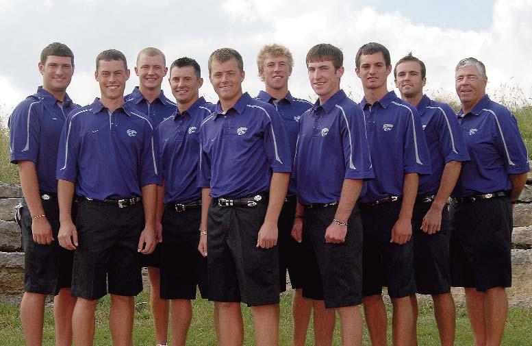09-10 K-STATE ROSTER Le to Right: Chase Chamberlin, Jason Schulte, Kyle Smell, Ross Geublle, Joe Ida, Mitchell Gregson, Cur s Yonke, Ben Juffer, Joe Kinney, Head Coach Tim Norris Name Yr-Exp Hometown