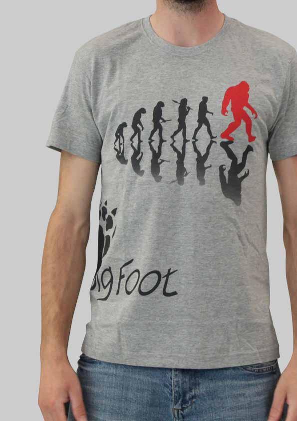 SPORTSWEAR LINE BigFoot T-shirt grey Color: grey 100% cotton 18,00 $