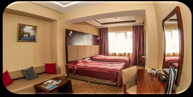 Comfortable accessible rooms with satellite TV,