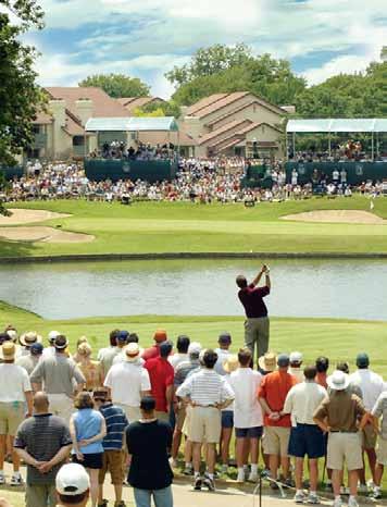 Your passes will give you access to the Bank of Texas Fan Fest, Crowne Plaza Lounge and the entire golf course for the whole week.