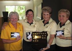 LADIES ANNUAL BUS TRIP: On Sunday, 8 th November in the early hours of the morning (6:00am) 48 Nudgee ladies boarded the bus and headed up the freeway to the Noosa Golf Club at Tewantin to compete in