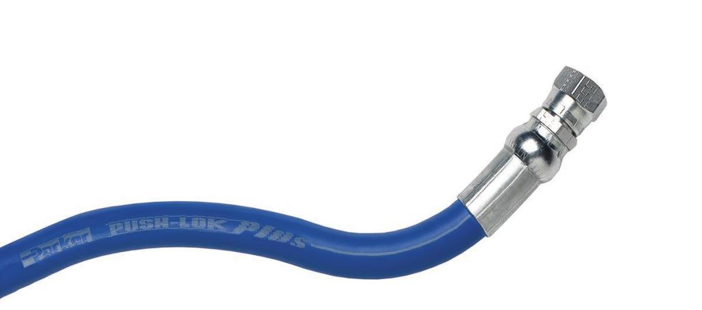 Parker Push-Lok The Most Complete Line of Premium-Quality, Low-Pressure Hose and Fittings Push-Lok Plus 801 hose provides the quick and easy assembly/ disassembly advantage and the fullest range of