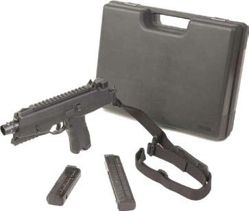 accessories standard delivery Standard delivery includes: Weapon with 15 rds magazine 30 rds magazine Hard-top case