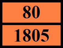 Orange plates : Tunnel restriction code (ADR) EAC code : E : 2R - Transport by sea Special provisions (IMDG) : 223 Limited quantities (IMDG) : 5 L Excepted quantities (IMDG) : E1 Packing instructions
