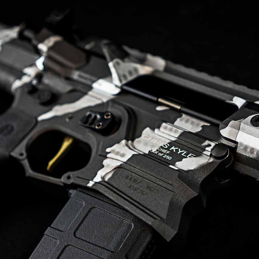 Cobalt Kinetics and Allegiant Rifleworks are proud to announce the Chris Kyle "The Legend" Tribute 4 gun collection.