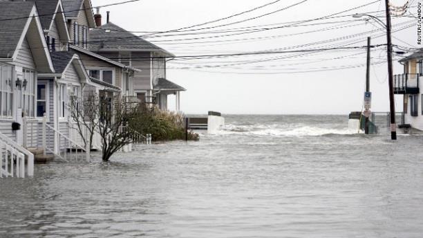 year. Hurricane Sandy was approximately a 180-yr storm. The recommended project would have been overtopped, but would have reduced the damages experienced.