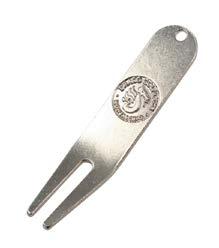 Pitch Repairers - Etched/Enamel 26.2mm Pitch Repairer with Grip Quality metal tool to repair divots and pitch marks.